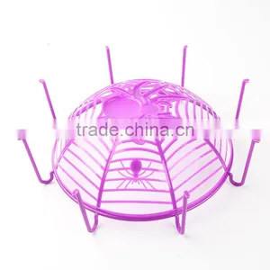 Eco-friendly Halloween Plastic Spider Basket thumbnail-5
