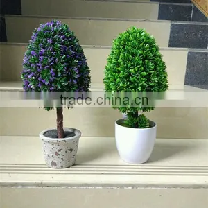 CHY060910 Artificial Bonsai on Pot/Mini Artificial Tree on Pot thumbnail-3