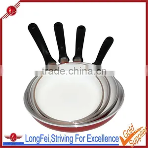 20/24/28/30cm Cookware Set Marble Coating Fry Pan No Stick Aluminium Fry Pan Set thumbnail-1