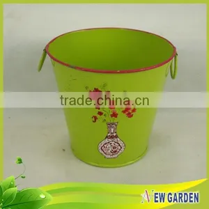High Grade Colorful Watering Can Decorative Metal Plant Pots Indoor thumbnail-6