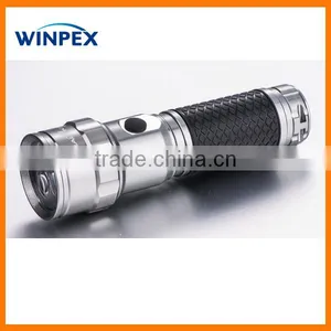 High Power New Style 3Watt Bulb Aluminum LED Flashlight Torch thumbnail-4
