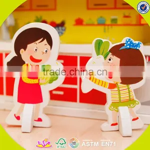 2017 Wholesale Kids Mini Wooden Diy Kitchen Toy New Design Children Wooden Diy Kitchen Toy Fashion Wood Diy Kitchen Toy W03B058 thumbnail-5