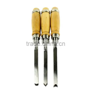 12 Piece Wood Carving Hand Chisel Tool Set Professional Woodworking Gouges Steel thumbnail-4