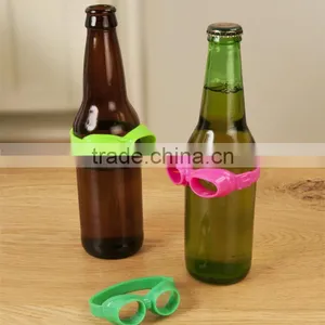 Set of 6 Beer Bottle Bands Drinks Markers thumbnail-3