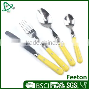 24pcs Stainless Steel Knife Spoon and Fork Dinner Service Set for 4 People thumbnail-1