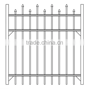 Aluminium Garden Fence thumbnail-2