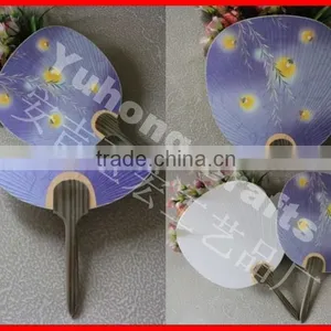 Traditional Japanese Round Fan thumbnail-1