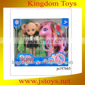 6.5" LOVELY FASHION DOLL, 2 ASST thumbnail-1