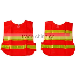 Printed Warning Reflective Safety Vest thumbnail-2