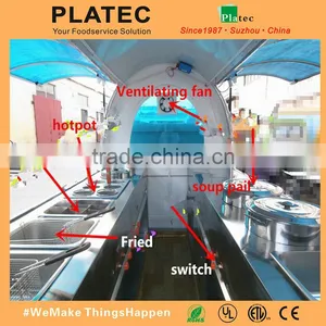 Street Fashion Mobile Fast Food Mini Electric Dining Car/Tricycle/Trike/Mobility Scooter/Three Wheeler/Rickshaw/Cargo thumbnail-6