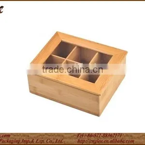 Natural Moistureproof Bamboo Tea Box for Sale thumbnail-1