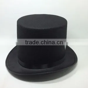 Custom Black Round Top Hat and Magic Cap With Printing thumbnail-4