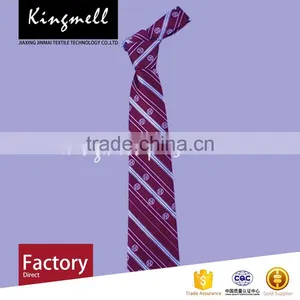 Wholesale Custom Red Formal Digital Printing Silk Necktie thumbnail-1