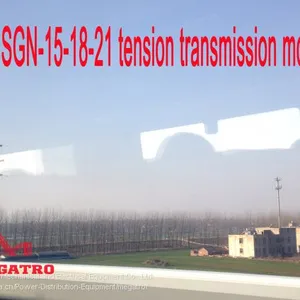 MEGATRO 110KV SGN-15-18-21 Tension Transmission Monopole thumbnail-1