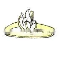 Imitation Ring, Wedding Ring, Engagement Ring, Anniversary Ring, Fashion Ring thumbnail-1
