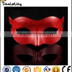 Multi-colors Wholesale Popular Party Solid Color Plastic Face Mask thumbnail-3