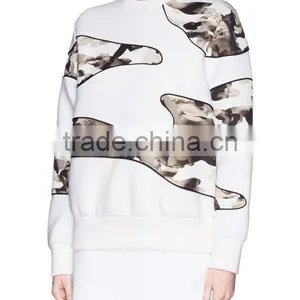Wholesale Custom Crewneck 3d Printed Sweatshirt Sublimated Sweatshirt for Women thumbnail-1