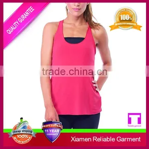 2016 Wholesale Sexy Tank Top Ladies Bodybuilding Custom Gym Stringer Vest thumbnail-2