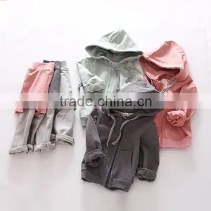 Custom Made Cotton Polyester Children Hoody Wholesale Boys Sweat Suits Custom Kids Hoodie thumbnail-5