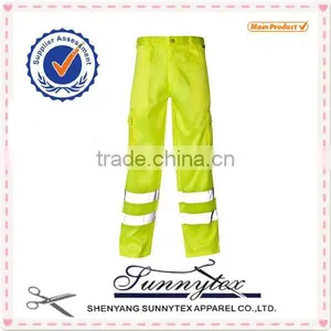 Hi Vis Work Pants Reflective Safety Pants With Reflective Strips thumbnail-1