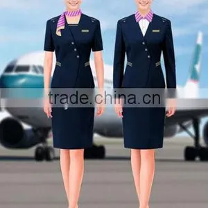 Stewardess Airline Uniform/airline Uniform Design thumbnail-2