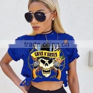 Womens Custom t Shirts Words and Picture Printing Cool T-shirt Short Sleeve Summer Tshirts Oem thumbnail-2