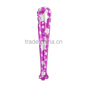 Party Supplies Party Decorations Baseball Fuchsia Star Pattern Aluminum Foil Balloon thumbnail-1