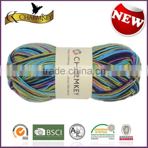 Charmkey Colorful Baby Knitting Yarn Wholesale Acrylic Yarn Prices Good From China thumbnail-2