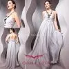 Gray Crystale Evening Prom Dresses,stylish Long Evening Ball Dresses thumbnail-1