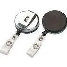 Plastic Chrome Plated Badge Reel 750mm - 900mm Retractable ID Badge Reels With OEM 30239 thumbnail-1