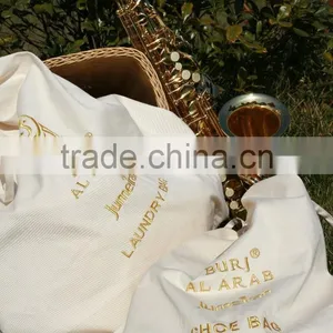 Wholesale Canvas Disposable Cheap Hotel Laundry Bags thumbnail-2