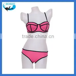 Sexy Xxx Bikini Girl Photos Neoprene Fabric Swimwear thumbnail-5