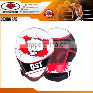 Curved Focus Pads Hook Jab Punch Bag Boxing Muay Thai MMA Hand Target Mitts thumbnail-3