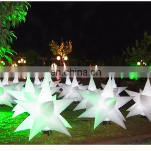 Nightclub Decoration Inflatable Star on Ground thumbnail-1
