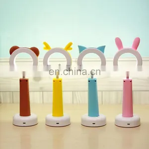2017 Hot Sale Rechargeable Eye Protection Cartoon Led Night Light Cartoon Lamp thumbnail-1