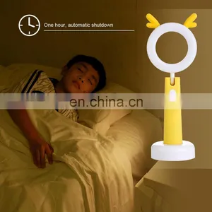 2017 Hot Sale Rechargeable Eye Protection Cartoon Led Night Light Cartoon Lamp thumbnail-6