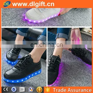 7 Colors Luminous Glow Shoes Unisex Led Men & Women 30-46 USB Rechargeable Light Led Shoes thumbnail-1