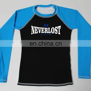 Sublimation Printed Rash Guard MMA BJJ Rash Guards For Women thumbnail-1