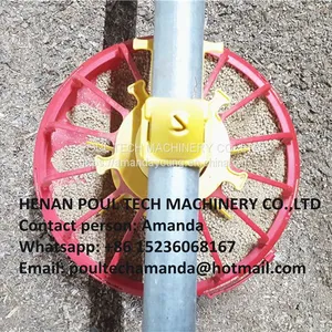 Libya Poultry Farm Equipment Automatic Broiler Floor Raising System & Chicken Deep Litter System With Automatic Drinking& Feeding System in Chicken Coop thumbnail-2