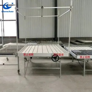 Greenhouse Table Plants Growing Rolling Bench Ebb Flow System thumbnail-4