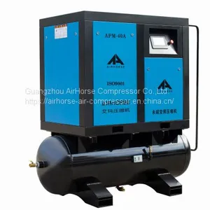 Servo Motor Inverter Rotary Screw Air Compressor Save Power thumbnail-2
