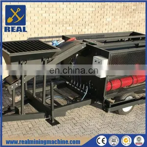 Complete and Fully Mobile Gold Recovery System Gravity Separator Trommel Screen thumbnail-3