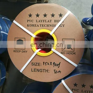 Blue Hose PVC 300mm Layflat Pipes - PVC Water Delivery Hose Discharge Pump Lay Flat Irrigation thumbnail-1