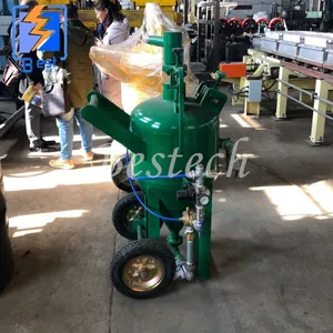 Car Paint Removal Dustless Sand Blasting Pot thumbnail-5