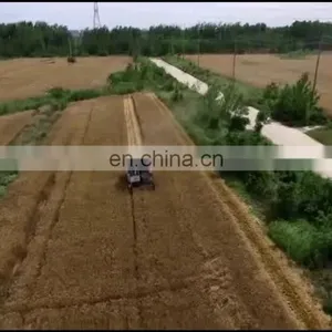 4LZ-4.5 Full Feeding Paddy Rice Wheat Combine Harvester Agriculture Machine thumbnail-1