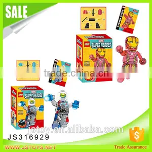 JSTOYS 8 Items Mixed Hero Building Blocks Toys Made in China thumbnail-1