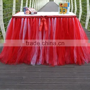 Romantic Tutu Tulle Wedding Party Birthday Supply Dessert Station Gauze Decoration SD103 thumbnail-1