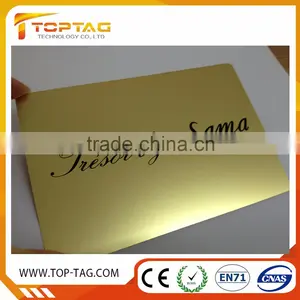 Custom Laser Engraved Cut Metal Business Card Quality Choice thumbnail-2