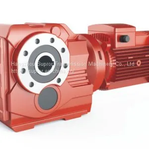 High Precision K Series Transmission Helical Bevel Gearbox Speed Reducer Assembly Construction thumbnail-4
