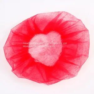 Disposable Non Woven Bouffant Cap Non Woven Bouffant Cap Colored Bouffant Caps thumbnail-3